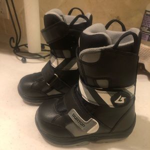 Burton kids Grom snowboard boots kids 12c